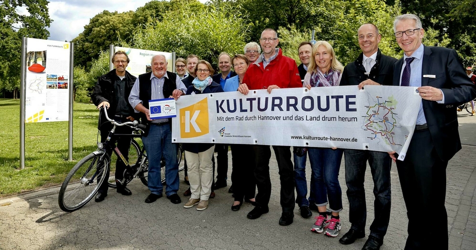 Eröffnung der Kulturroute - Akteure des Netzwerks EWH
