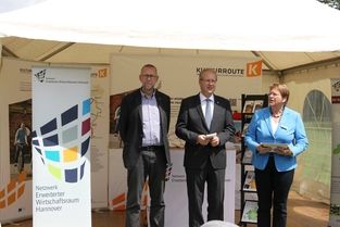 Grußworte von Regionsrat A.Priebs, OB S.Schostok, Bgm. H.Spöring