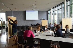Arbeit auf dem Foren-Workshop 2017