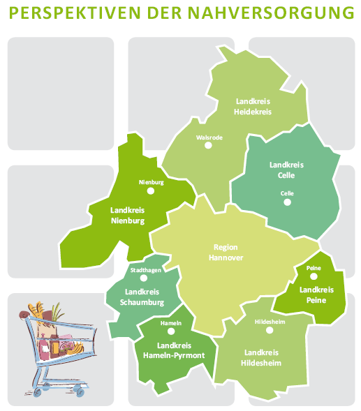 Berichte zum Erweiterten Wirtschaftsraum Hannover - Heft Nr. 1 - Mai 2012 - Perspektiven der Nahversorgung